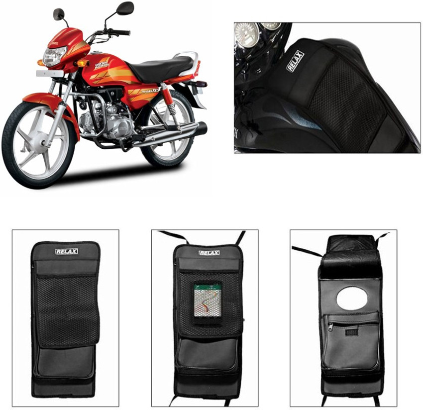 Hero hf deluxe tank cover best sale
