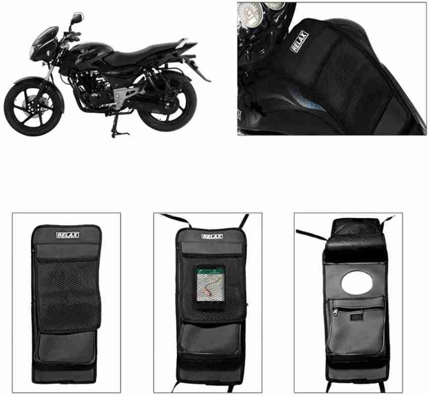 CapeShoppers CS001678 Strap Bajaj Pulsar 150 DTS i Bike Tank Cover