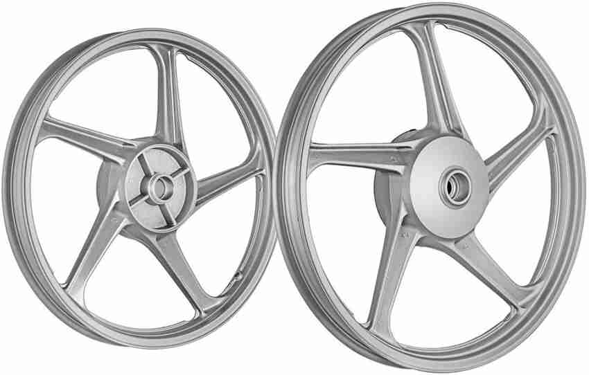 Speedwav 276730 Front Rear Alloy Iron Hero Splendor Pro Motorbike