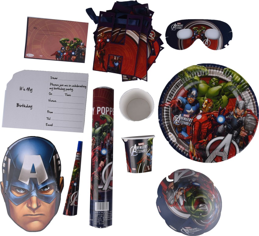 MARVEL Avengers Birthday Combo Kit Price in India - Buy MARVEL Avengers  Birthday Combo Kit online at