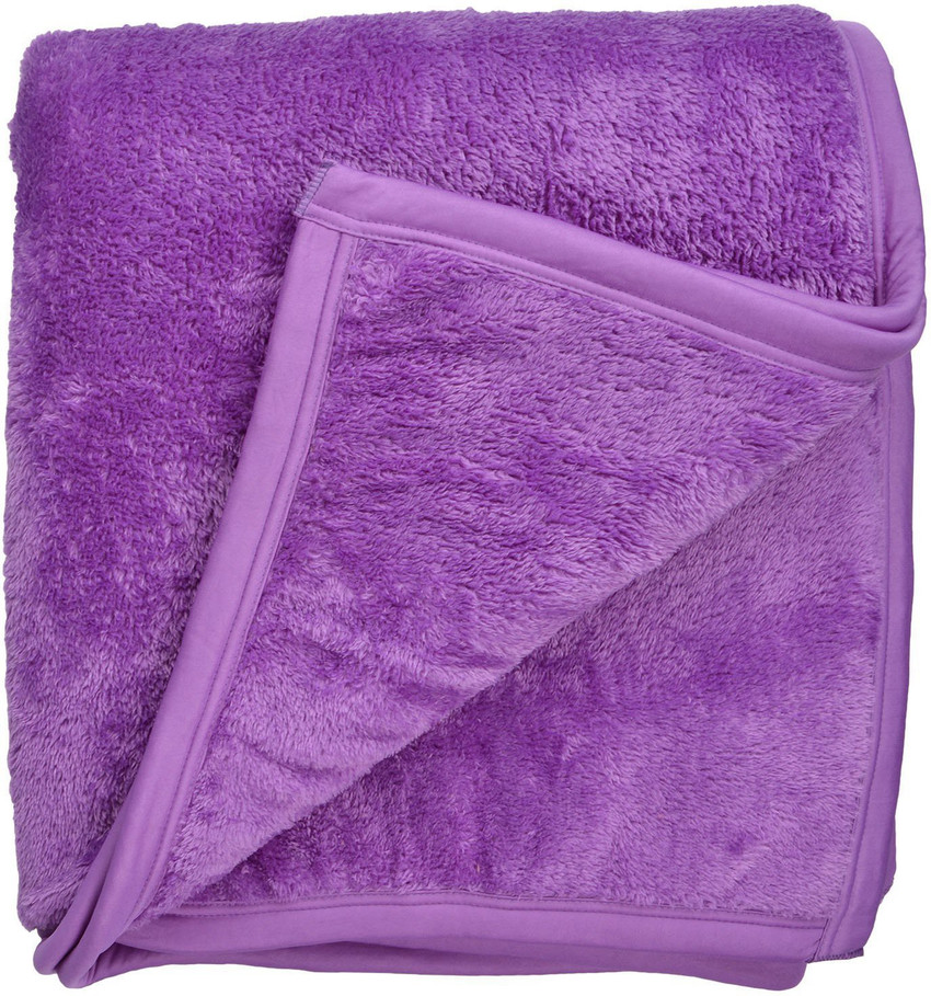 titlis Solid Double Coral Blanket for Mild Winter Buy titlis