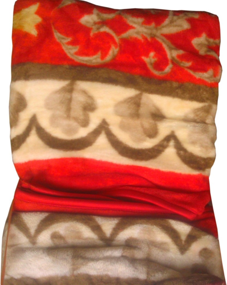 KURLON Floral Double Mink Blanket for Mild Winter Buy KURLON