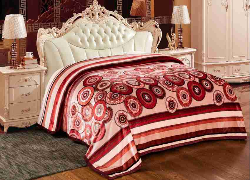 Signature discount coral blanket