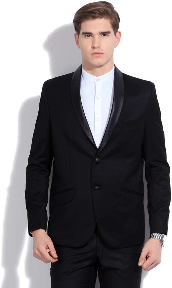 H and m outlet black suit