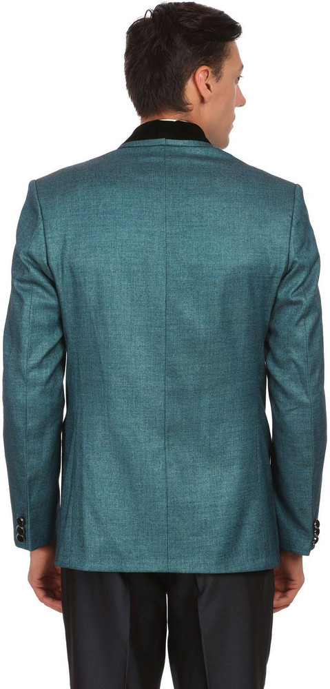 Peacock green blazer online