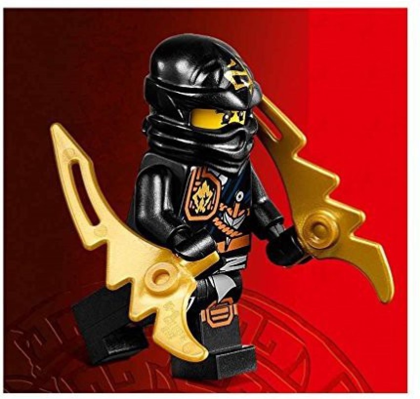  LEGO Ninjago Minifigure - Cole Zukin Robe (Black Ninja