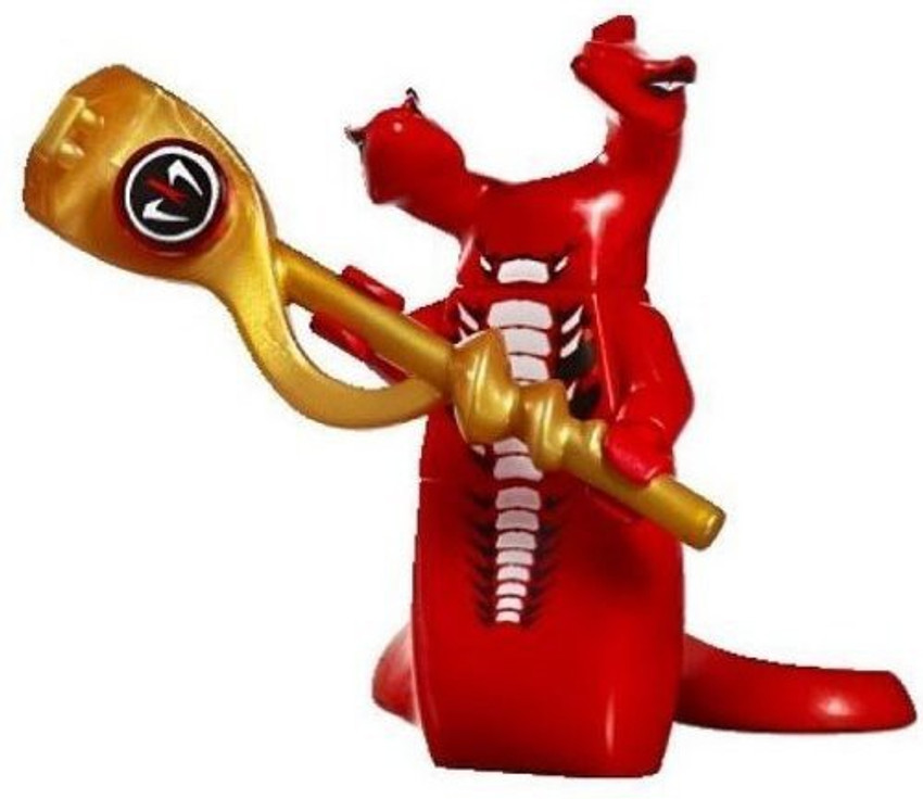 Lego ninjago fangpyre minifigure top