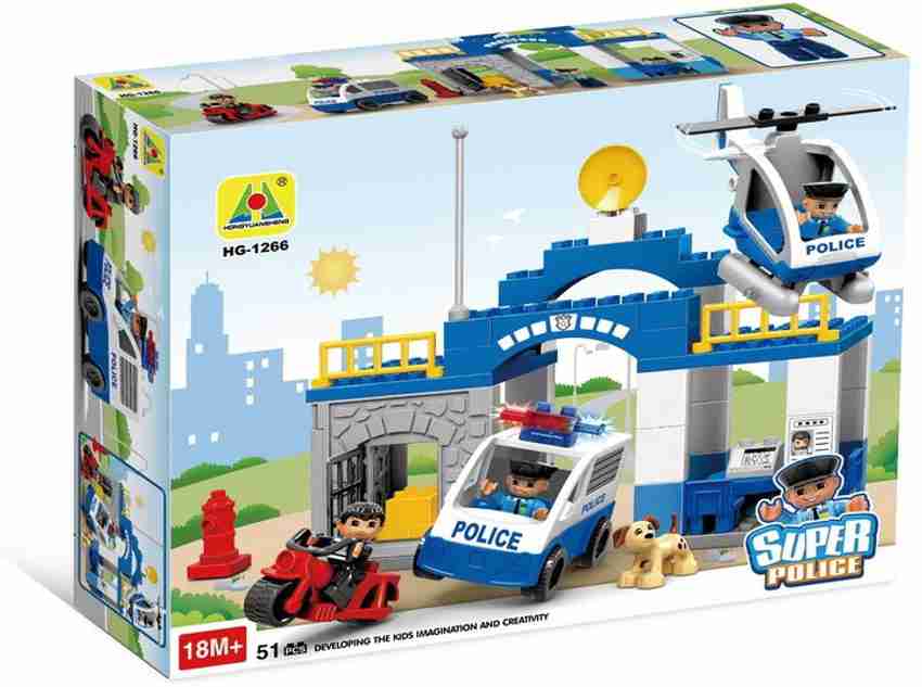 Police hotsell building blocks
