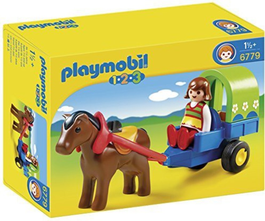 Playmobil 1.2.3. Boy with Pony - Best Imaginative Play for Ages 2 to 4