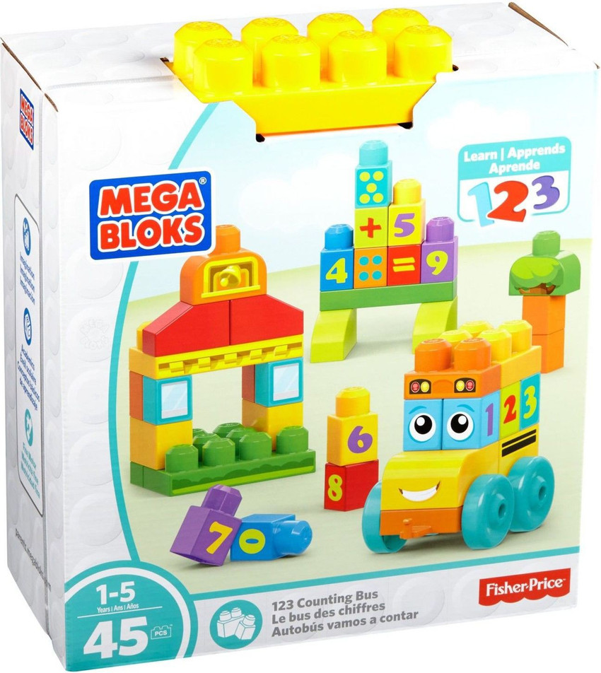Mega bloks 123 on sale count
