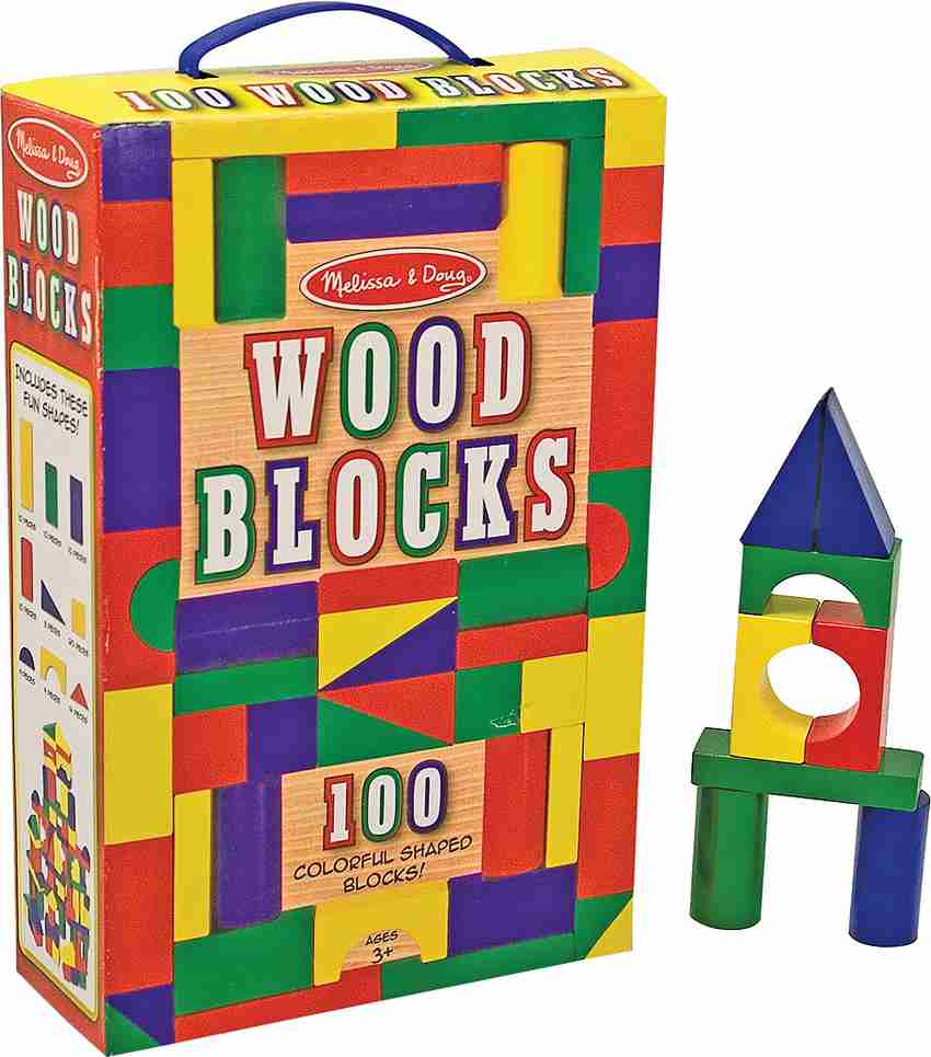 Melissa and doug sales block set