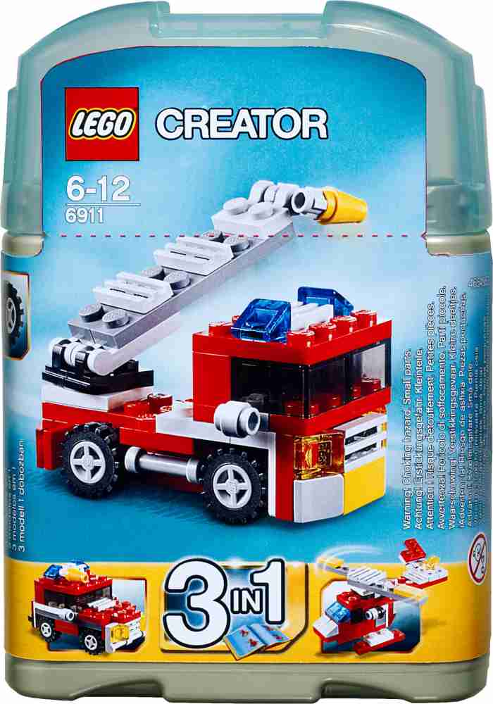 Lego mini cheap fire truck