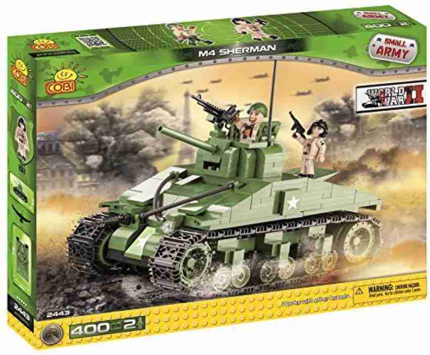 COBI Army M4 Sherman Tank Building Kit - Small Army M4 Sherman Tank Kit . Buy Building toys in India. shop for COBI products in India. | Flipkart.com