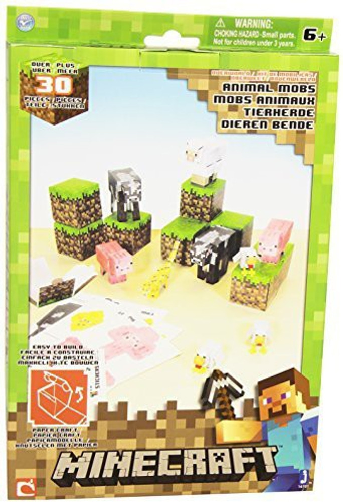 Minecraft Papercraft Animal Mobs Set - Papercraft Animal Mobs Set . shop  for Minecraft products in India.