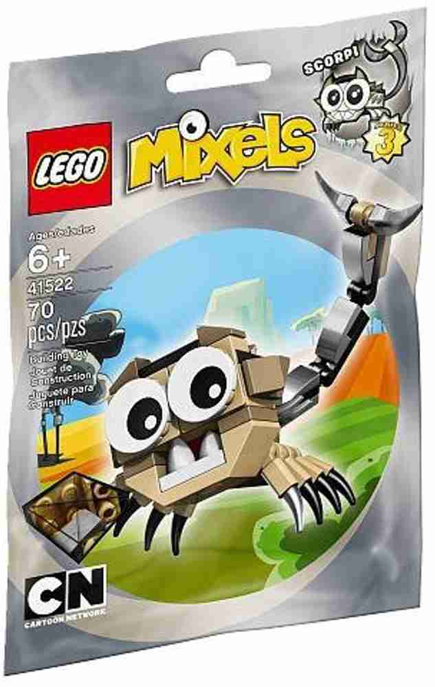 Lego Mixels 41522 Scorpi Building Kit 41522 Scorpi Building Kit Buy LEGO Mixels toys in India. shop for Lego Mixels products in India. Flipkart