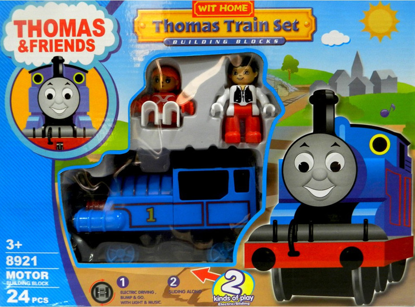 Thomas and shop friends building blocks