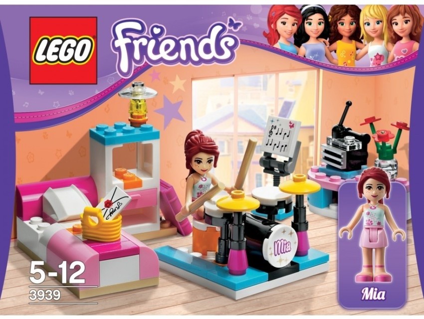 Lego friends best sale drum set