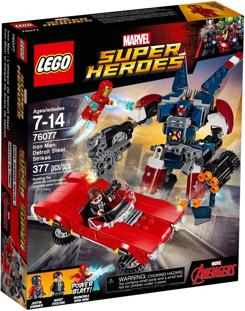 LEGO Iron Man Detroit Steel Strikes Iron Man Detroit Steel