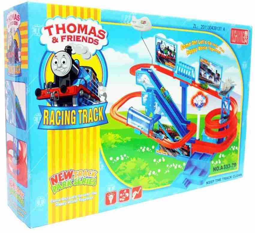 Powerpak Thomas Friends Racing Track for Train with Music Sound Led Light Toy for Kids age 3 A333 79 Thomas Friends Racing Track for Train with Music Sound Led Light