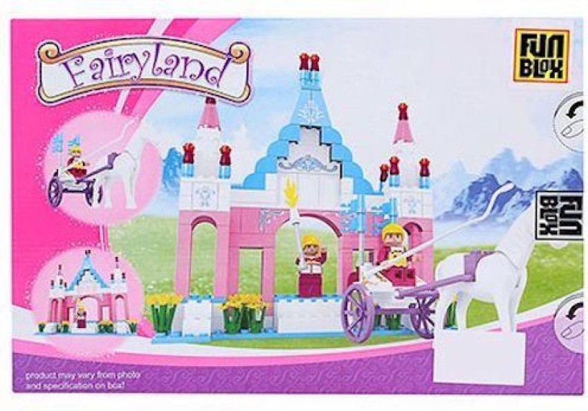 Fun Blox Fairy Land Block Set - 245 Pcs - Fairy Land Block Set