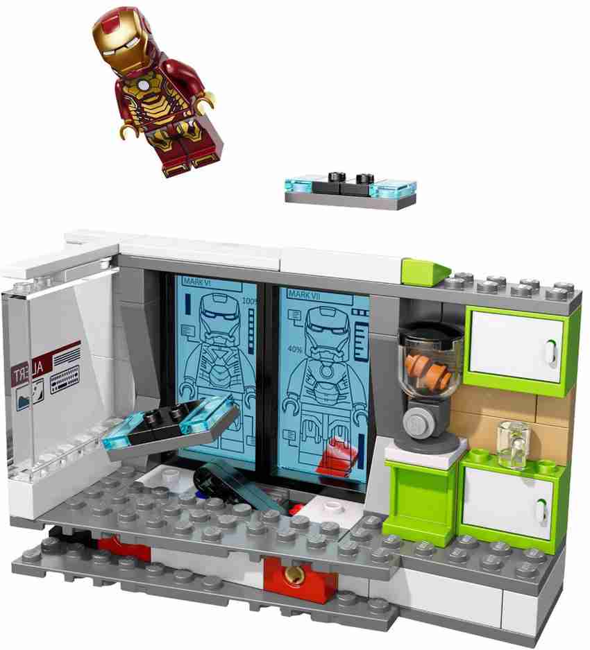 LEGO Iron Man Malibu Mansion Attack 364 Pcs Iron Man Malibu Mansion Attack 364 Pcs Buy Iron Man toys in India. shop for LEGO products in India. Toys for 6 12 Years Kids. Flipkart