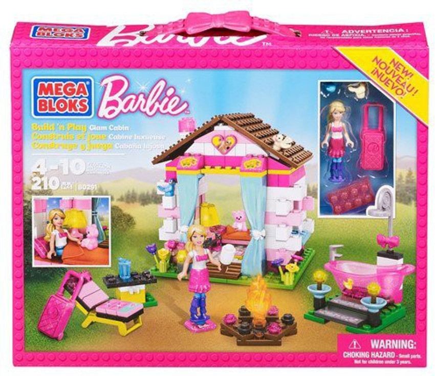 Mega block barbie sales