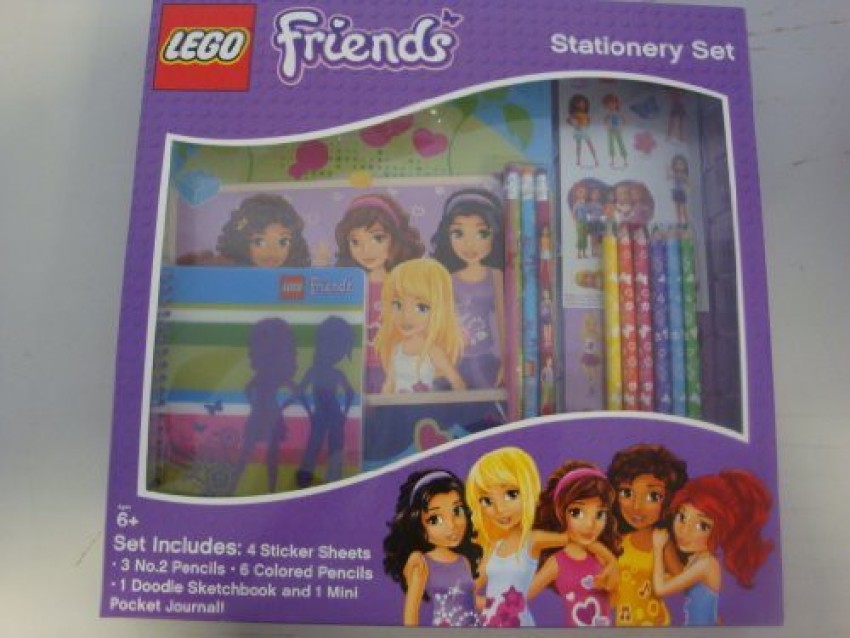 Lego friends stationery sale