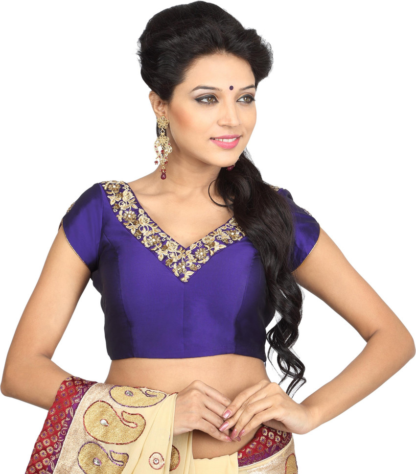 purple blouse flipkart