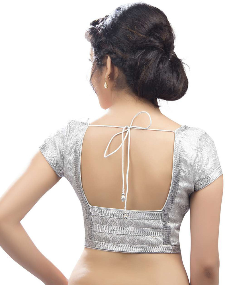 flipkart silver blouse