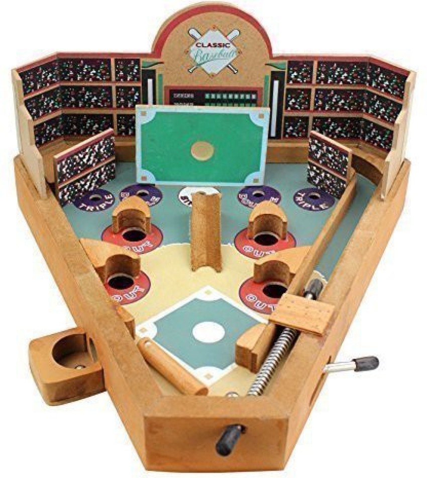 MLB Wooden Pinball Baseball