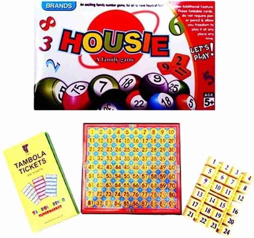 Tambola Bingo Supermarket Game Set Party Fun Games Board