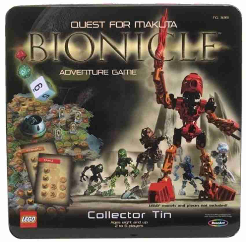 LEGO Bionicle Quest for Makuta Adventure Game Collector Tin