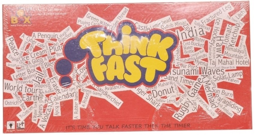 Think Fast, Board Game