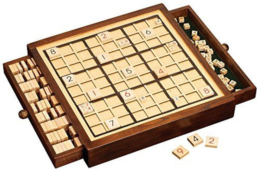 Sudoku Board With 100 Games Table Game