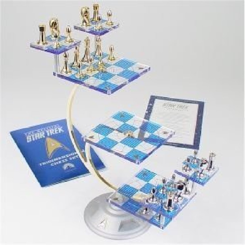 Star Trek Tridimensional Chess Franklin Mint
