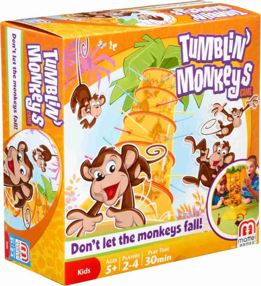 Mattel Games Fast Fun Tumblin Monkeys Game (5 - 7 years) Price - Buy Online  at Best Price in India