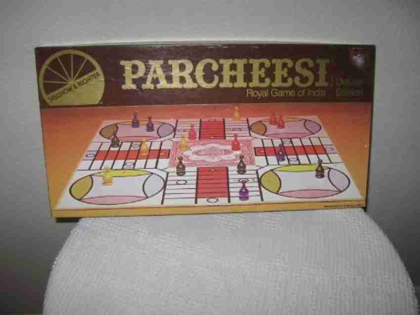 Parcheesi Deluxe Edition Royal Of India 1982 Board Game
