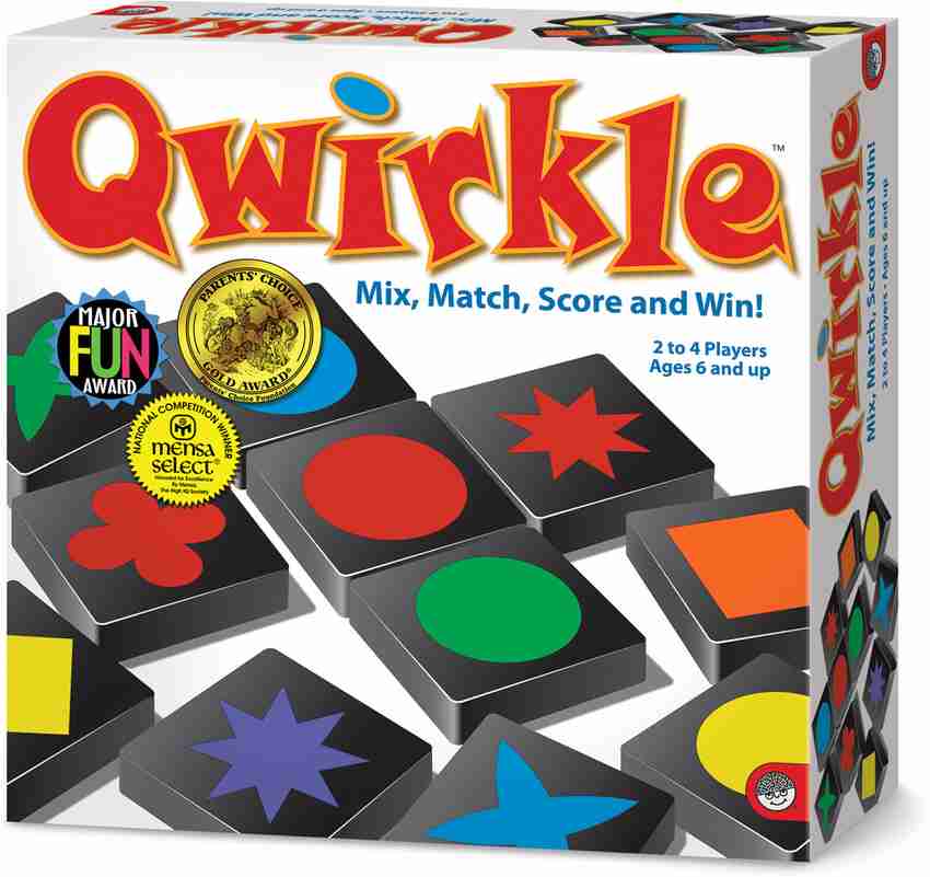 MindWare Qwirkle™ Game - 2 to 4 Players - Ages 6+ 