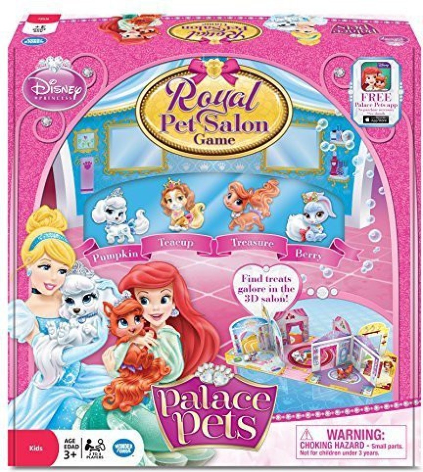 Wonder Forge Princess Palace Pets Royal Pet Salon Party & Fun Games Board  Game - Princess Palace Pets Royal Pet Salon . Buy Cinderella, Ariel toys in  India. shop for Wonder Forge