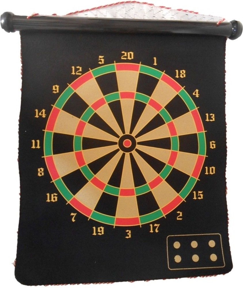 VTC Rolling Dart Board with two sides - Large Dart Board Board Game -  Rolling Dart Board with two sides - Large . shop for VTC products in India.  Toys for 5-10 Years Kids. | Flipkart.com