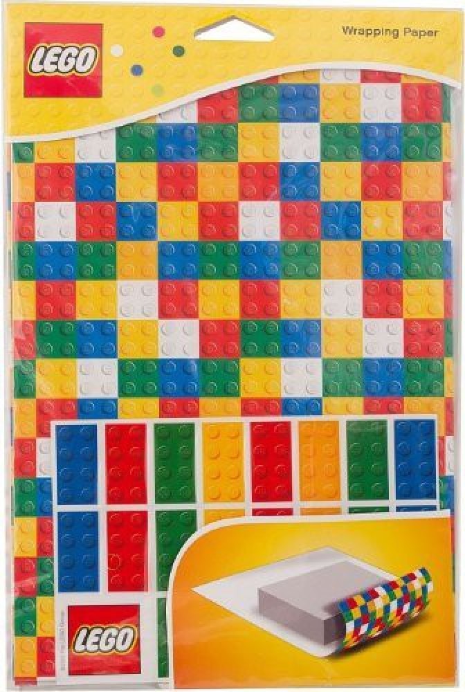 Lego gift best sale wrapping paper