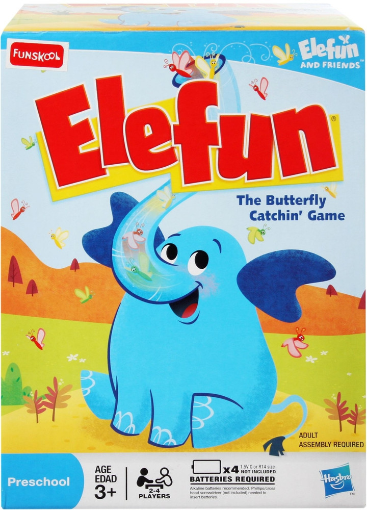  Hasbro Gaming Elefun and Friends Elefun Preschool Game