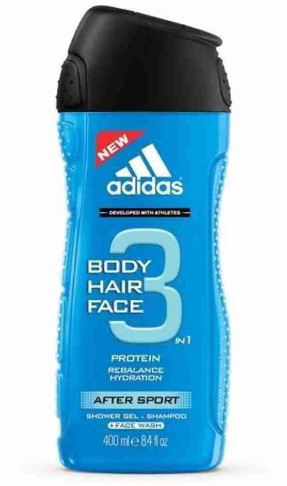 ADIDAS 3 In 1 Protein Rebalance Hydration After Sport Shower Gel Shampoo Face Wash. Buy ADIDAS 3 In 1 Protein Rebalance Hydration After Sport Shower Gel Shampoo Face Wash. at Low Price in India Flipka...