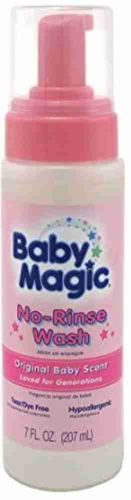 No rinse baby store wash