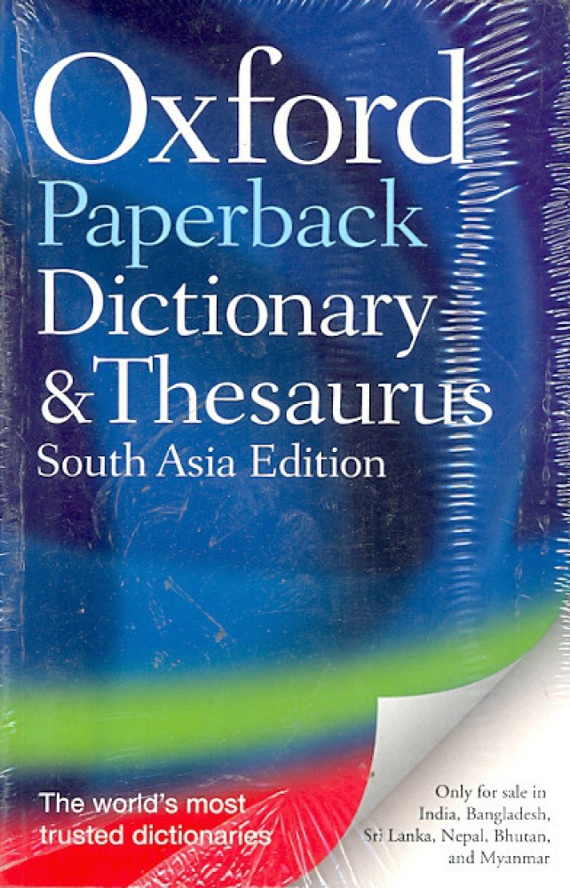 Oxford Paperback Dictionary & Thesaurus, 3/e PB: Buy Oxford