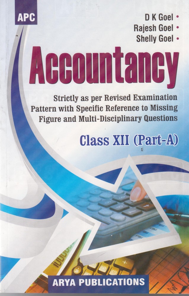 APC Accountancy Class 12 Part A 12 Edition Buy APC Accountancy