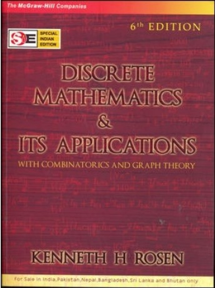 Discrete Mathematics And Its Applications (SIE) 6th Edition Discrete Mathematics And Its Applications (SIE) 6th Edition