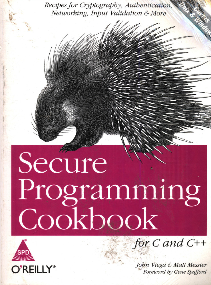 Secure Programming Cookbook for C and C++: Buy Secure Programming 