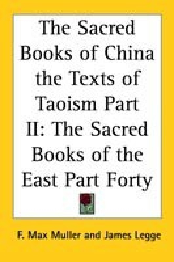 The Texts of Taoism, Part II