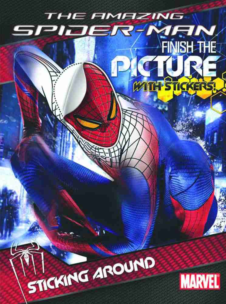 2 Amazing Spiderman sticker packages Marvel 2012 Spider-man